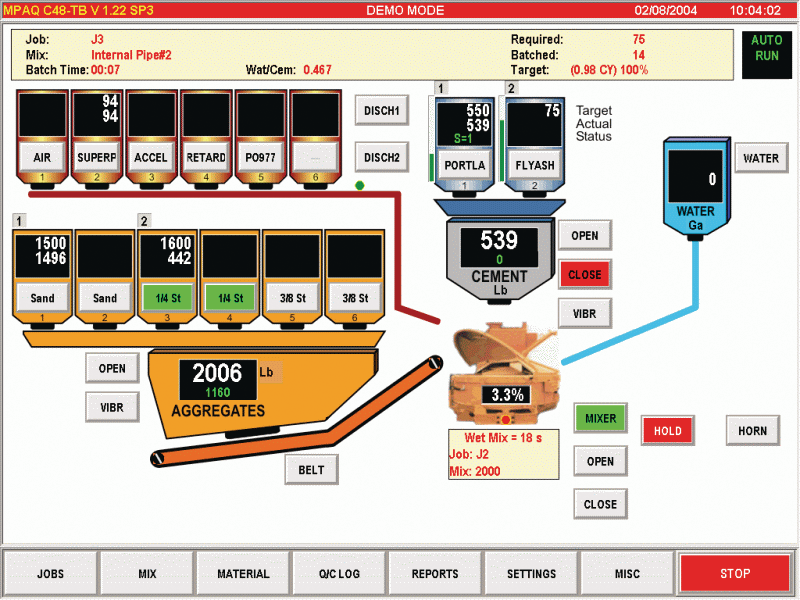 Touchbatchprecast 10080400