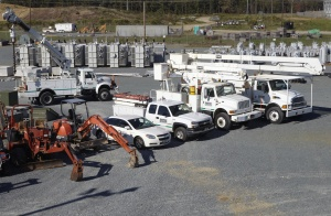 Union Power Cooperative has more than 130 vehicles and pieces of heavy equipment that must be ready to roll on a moment's notice.
