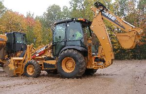 At 19,000 lbs. and 108 hp, the 590 Super N is now the biggest backhoe-loader in North America.