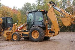 At 19,000 lbs. and 108 hp, the 590 Super N is now the biggest backhoe-loader in North America.