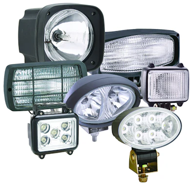 ECCO offers LED, HID and halogen worklamps in a variety of shapes, sizes and mounting options.