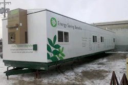 The reMOD Mobile Office Line is a line of jobsite trailers with sustainable features.
