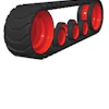 Bridgestone track system for all makes and models of asphalt pavers and track equipment