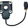 Use for position sensing for steering wheel, boom angle, throttling, pivoting and traction control