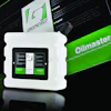 Measures oil level in the sump following a fixed protocol when motor is standing still and automatically adds correct amount of oil