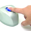 Biometric fingerprint authentication in dry, wet or dirty conditions