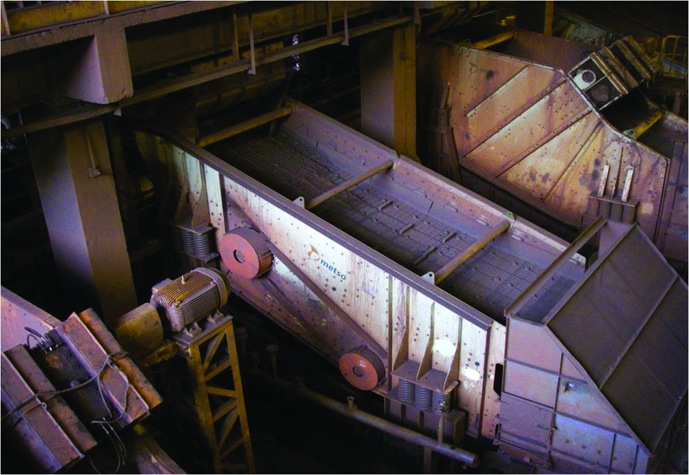 Metso's TS screen design is the only triple deck elliptical banana screen designed especially for construction.
