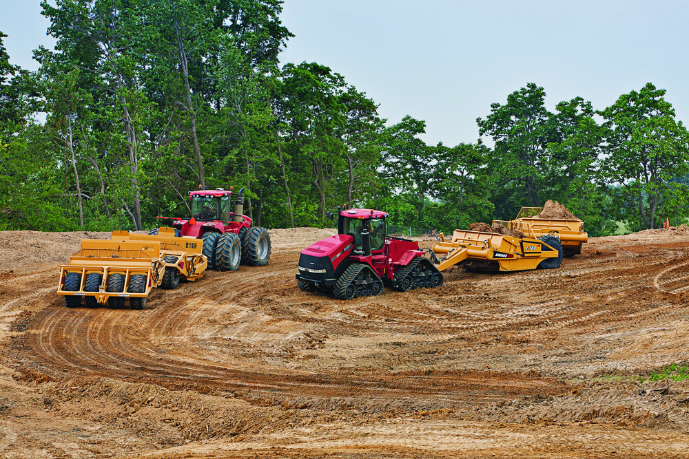 Tracks are better for adverse conditions and provide a smooth ride, but tires can often offer a lower operating cost.