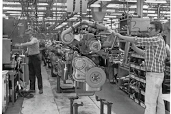 Mack's Hagerstown, Md., powertrain assembly plant in the 1970s.