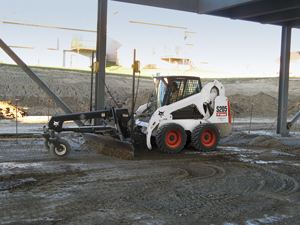 Contractors have several options available when choosing a laser-guided grading system, including those compatible with a skid-steer loader attachment.