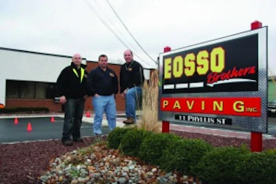 Tom Eosso (right) says he's the one with the business mind, while Anthony (left) and Gary (center) are experts in the field.