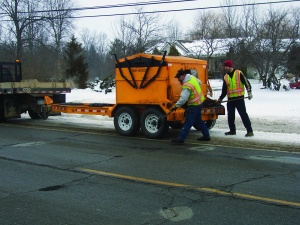 In cold weather states there's a huge profit potential not only during the winter but early in the season as well before plants open up. Schwartz says the extra work a contractor can do in the winter helps keep key employees around during the offseason. 'This piece of equipment carries its own weight,' he says.