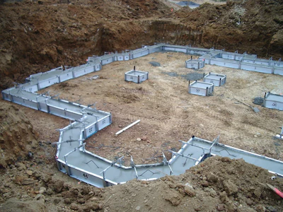 Alternative Green Concrete Forms and Concrete Footings