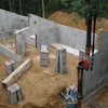 Kelder LLC used Thermomass to help insulate the two side concrete walls of this woodshop.