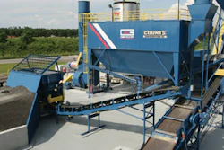 The new plant, which supports the company's two paving crews as well as private sales, has doubled production at Counts Construction, Ocala, FL.