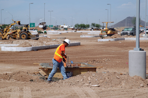 Markham Contracting uses its safety meetings to emphasis safety procedures and requirements on its jobsites. These requirements - such as wearing safety vests or high-visibility shirts - are not negotiable. In fact, they are a condition of employment with the company.