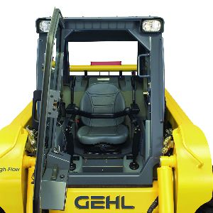 A fully enclosed cab with climate control can boost operator productivity in climates with temperature extremes, as well provide protection against any dust and debris.
