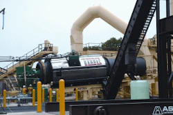 With the Astec Double Barrel Green System, Independence Construction Materials can lower mix temperature; a temperature reduction of just 50°F results in fuel savings of 14% corresponding to a 14% increase in production.