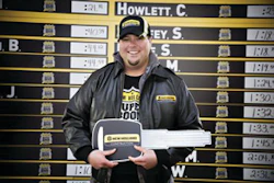 Trevor Wehage, Saskatoon, Saskatchewan, earned the title of North American Skid Steer Champion.
