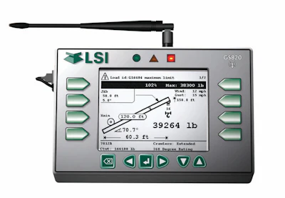 Load Systems GS820 Multi Sensor Graphical Display
