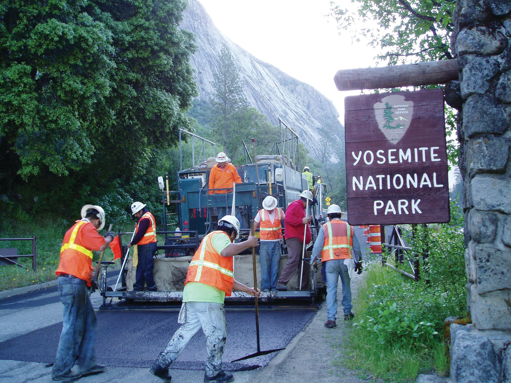 When completing work for the National Park Service it is essential to be aware of the environment.