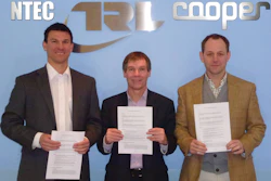 Cooper Research Technology, the Transport Research Laboratory and the Nottingham Transport Engineering Centre at the University of Nottingham have entered into a working agreement.