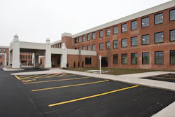 Bush Construction helped to transform a brownfield area in downtown Rock Island, IL, into this attractive 30-unit apartment complex.