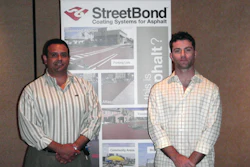 Mario Flores and Baron Avratin, owners of Ethos Enterprise located in Phoenix, AZ, have found success in the niche market of stamped asphalt.