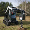 When sizing a compact track loader, take into account the weight and hydraulic capacity requirements of any attachments it will be required to run.