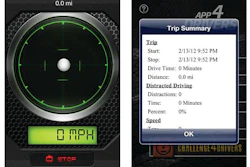 App4Drivers provides users with a detailed trip summary.