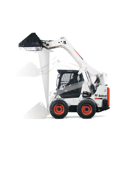 A vertical lift machine keeps the load closer the machine's center of gravity.