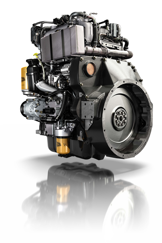 The JCB Ecomax engine meets Tier 4 Interim/Stage IIIB emissions without the need for aftertreatment.