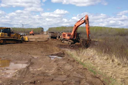 RJS has expanded its use of automated grade control to include its fleet of dozers and a Hitachi excavator.