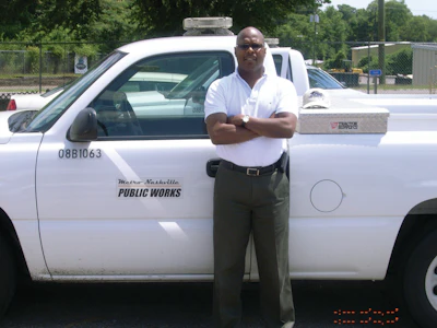 Donald Reid says that when he does approve a test for Nashville he usually does it in conjunction with the Tennessee DOT. “It’s really a joint effort because it’s easier for me to find a road to put something down on that it is for the state, and we both benefit from whatever we learn from the test,” he says.