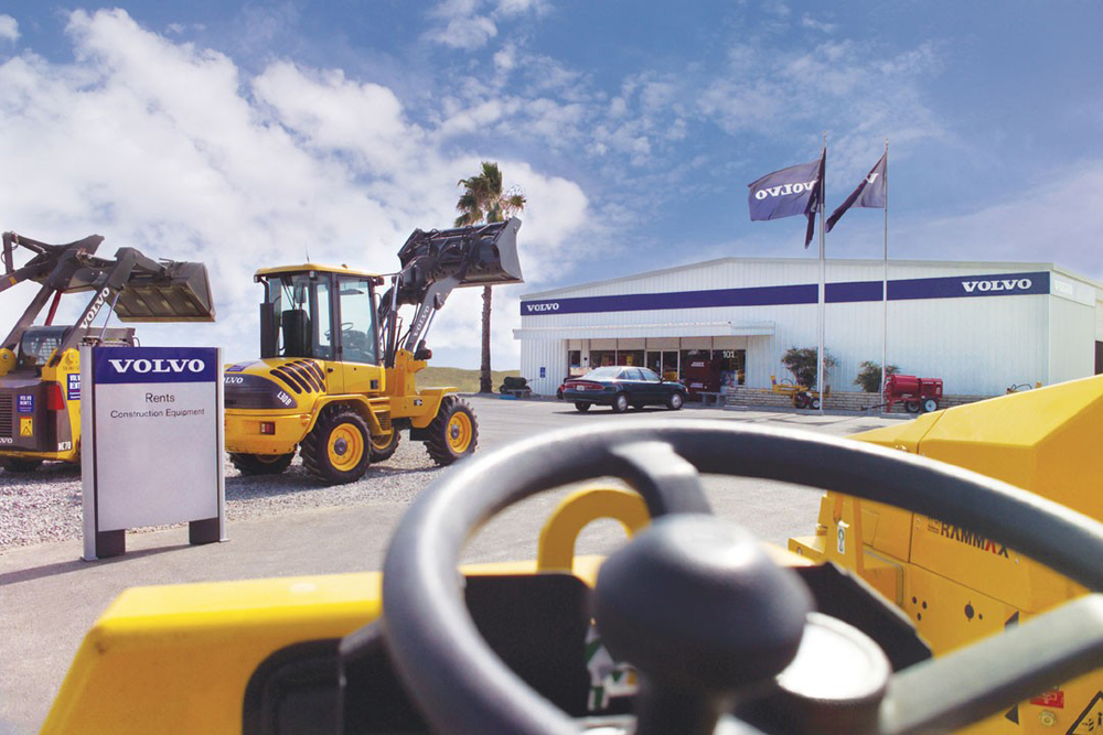 Volvo Rents opens new Cleveland branch.