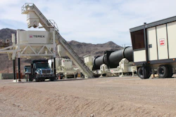 The two E225P super-portable asphalt plants filled a void for the 554th RHS and replaced outdated mid-1980s plant technology with the 820th RHS.