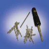 The StuccoPin system leverages a special short version of Helifix's DryFix helical tie, but the cold forming manufacturing process that creates the helical hi-fin design more than doubles the proof stress to around 1100N/mm².