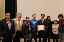 Winners in the 2012 ACI Student Egg Protection Device Competition in the durability category.