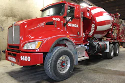 Kenworth T440 CNG Mixer