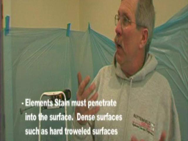 ON-THE-JOB Series Working with Elements™ Water Based Stain