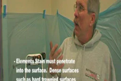 ON-THE-JOB Series Working with Elements™ Water Based Stain