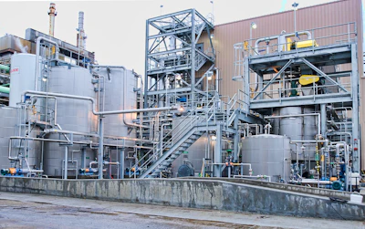 The Plymouth, North Carolina mill, is the first U.S. facility of its type in more than 25 years.
