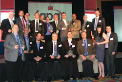 Pictured here are the winners of the 2013 International Awards for Powered Access (IAPAs) after they received their awards in Miami on March 26.