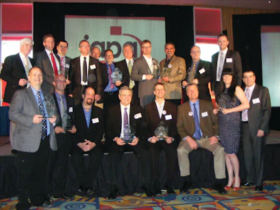Pictured here are the winners of the 2013 International Awards for Powered Access (IAPAs) after they received their awards in Miami on March 26.