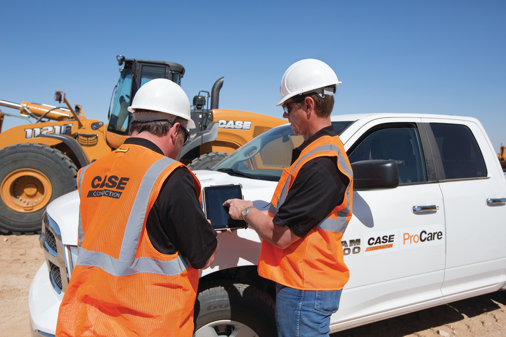 ProCare's three-year/3,000-hour planned maintenance contract means factory-trained dealer technicians will be monitoring customers' machines and servicing them at the right times.