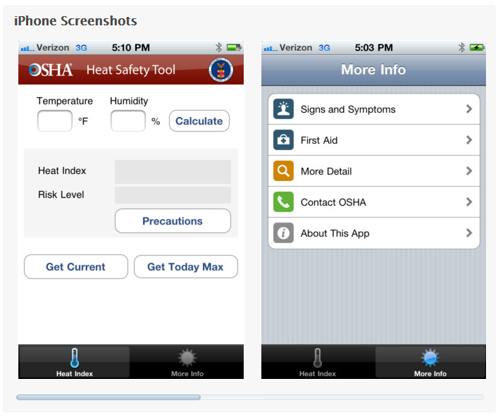 Osha Heat Safety Tool 10953135