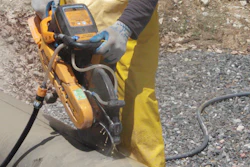 The study by the University of Massachusetts Lowell Department of Work Environment showed using water reduced respirable dust concentration by 85%.