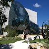 The Dali Museum in St. Petersberg, Fla., sits on the shores of Tampa Bay and was constructed to withstand Category 5 hurricane winds.