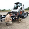 When loading your trailer, make sure that the weight of the load is evenly distributed between the axles front to back and side to side, with the correct amount of tongue weight so that the trailer doesn’t sway