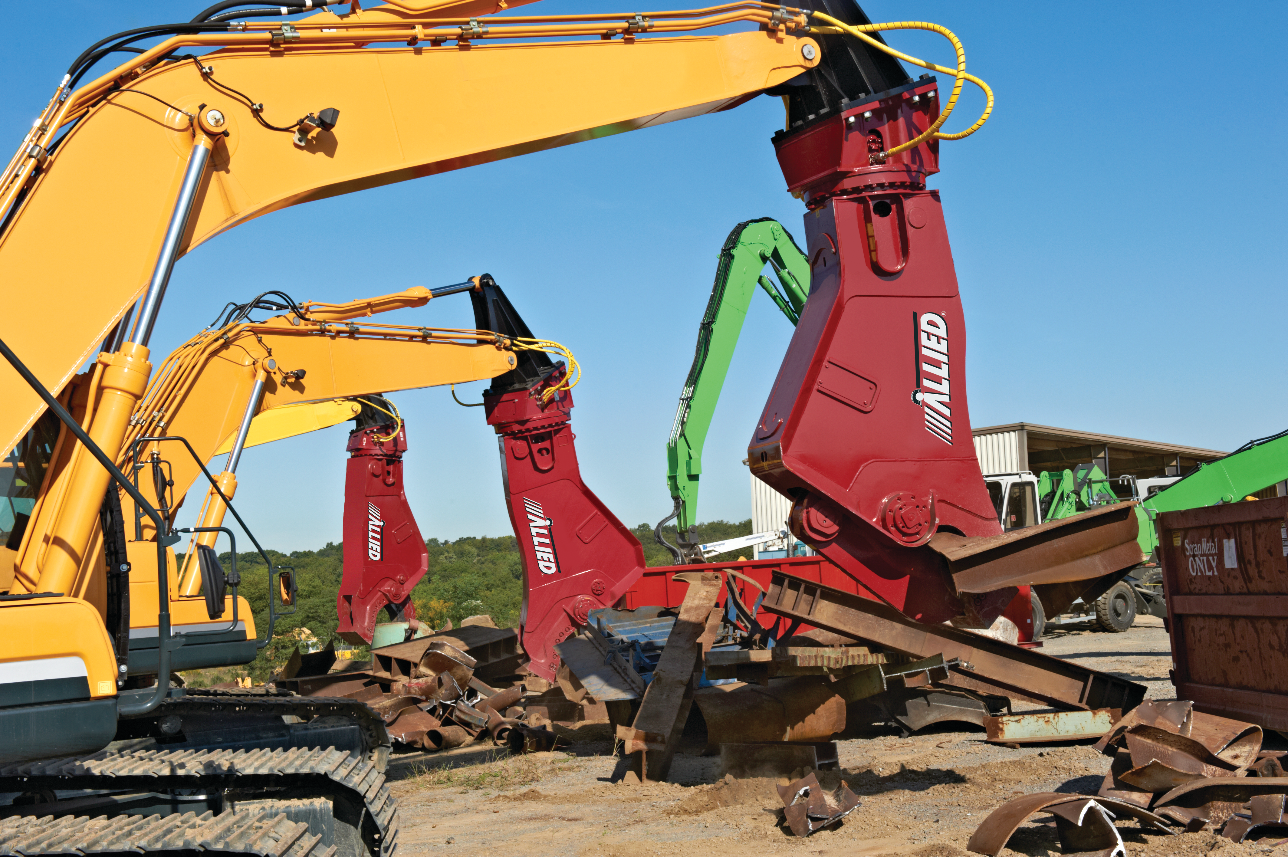 Concrete shear and crusher attachments can provide years of useful service, provided they are properly applied and maintained.
